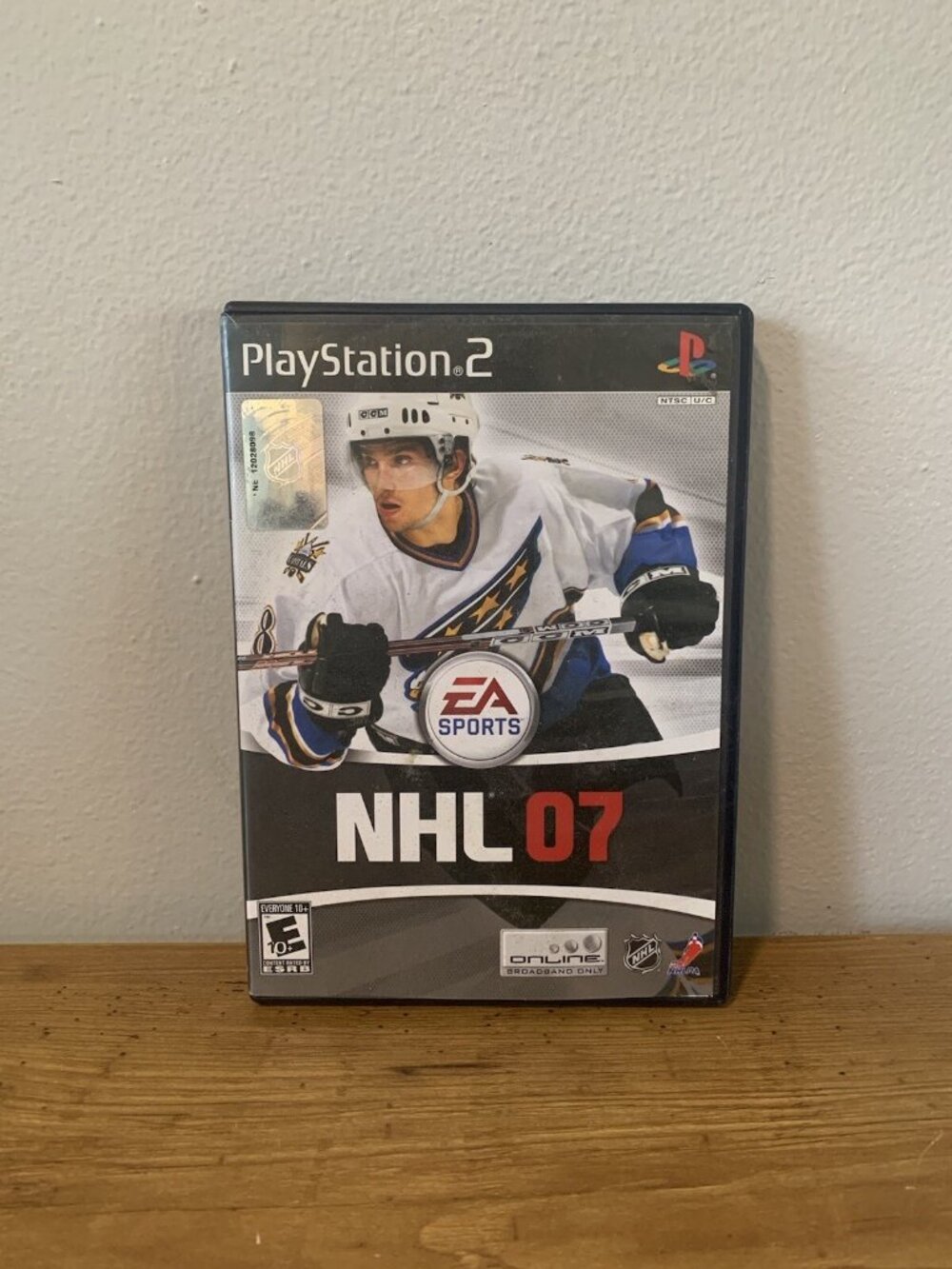 NHL 07 - PS2 - Playstation 2 - Good Condition - Hockey - Ovechkin